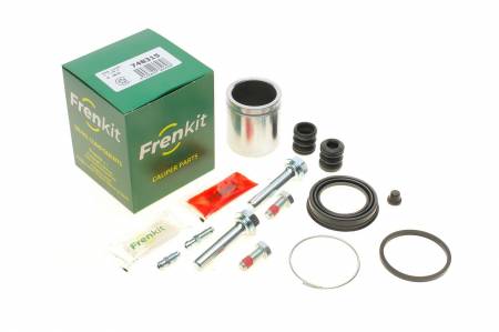 Ремкомплект супорта (переднього) Dacia Logan 05- (d=48mm)(Girling)(+1 поршень/направляюча) SuperKit 380 748315 фото товару