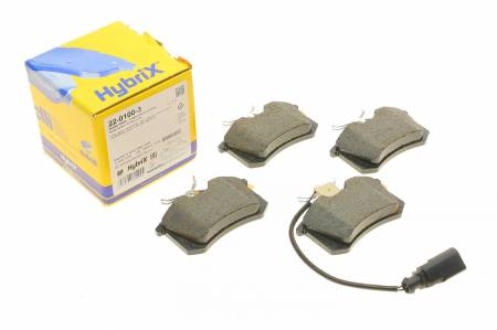 Колодки гальмівні (задні) Ford Galaxy 95-06/Seat Alhambra 96-10/VW Sharan 95-10 (+датчик) 121 22-0100-3 фото товару