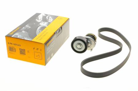 Комплект ременя генератора VW Caddy III/ Golf VI 1.6/2.0 TDI (6PK1070) 31 6PK1070 K1 фото товару