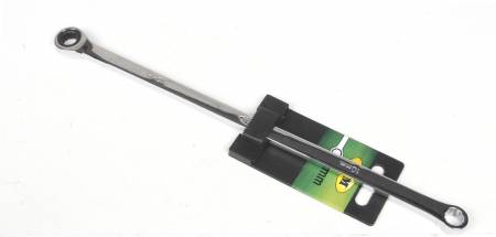 Ключ 12-гранний плоский-кільцевий подовжений з тріскачкою (10mm) 5022 13454 фото товару