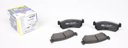 Колодки гальмівні (задні) Chevrolet Lacetti/Nubira 05-/Daewoo Nubira 97- 158 181727 фото товару