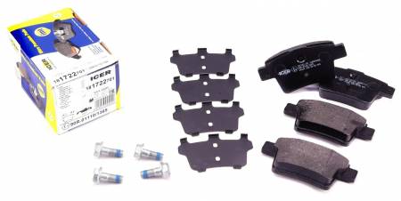 Колодки гальмівні (задні) Ford Mondeo III 00-07/Ford USA Freestyle 04-/Jaguar X-Type 03-09 158 181722-701 фото товару