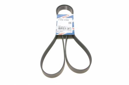 Ремінь генератора Renault Master/Opel Movano 2.5 dCi 03- (+AC) (7PK1793) 30 1987946257 фото товару