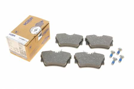 Колодки гальмівні (задні) Renault Trafic/Opel Vivaro/Nissan Primastar/Interstar 01-/NV300 16- 158 141351-700 фото товару