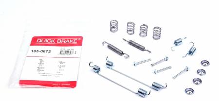 Комплект пружинок колодок ручника Fiat Fiorino 1.1-1.7TD 87-01 (Bosch) 5005 105-0672 фото товару