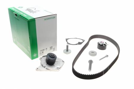 Комплект ГРМ + помпа Renault Kangoo 1.5dCi 01- (123x27), K9K, 42/48/60kw 204 530 0197 30 фото товару