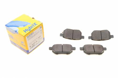 Колодки гальмівні (задні) Toyota Corolla/Auris 06-14/IQ/Urban Cruiser 09-15/Prius 12-/Yaris 05- 121 22-0746-0 фото товару