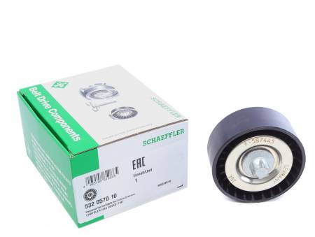 Ролик генератора MB Sprinter 906 OM651 (гладкий) (паразитний) (65х26) 204 532 0570 10 фото товару