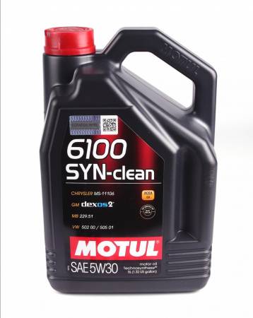 Олива 5W30 6100 SYN-clean (5 л) ( CHRYSLER MS-11106/GM dexos2TM/MB 229.51/VW 502 00/505 01) 436 814251 фото товару