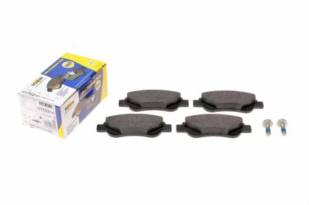 Колодки гальмівні (передні) Citroen С1/Peugeot 107 05-/108 14-/Toyota Aygo 05- 158 181702-701 фото товару