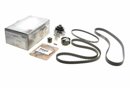 Комплект ГРМ + помпа Citroen C1/C3/C4/Peugeot 2008/208/301 1.2 12-(118x16)(+AC) 178 PK09080 фото товару