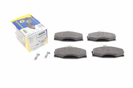 Колодки гальмівні (передні) VW Caddy 96-00/Skoda Felicia 94-01/Favorit 90-97 158 181317-700 фото товару