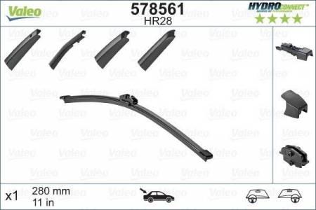 Щітка склоочисника (задня) (280mm) MB GLA-Class (X156)/Seat Leon/Skoda Fabia/BMW 1 (E87) 03- 21 578561 фото товару