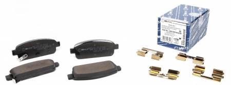 Колодки гальмівні (задні) Chevrolet Cruze/Opel Astra J 09- (R16) 144 025 250 9616/W фото товару