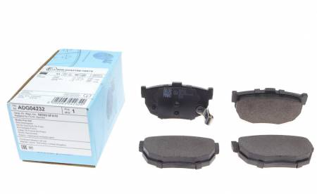 Колодки гальмівні (задні) Hyundai Elantra/Kia Cerato 00- (85.2x46.4) 350 ADG04232 фото товару