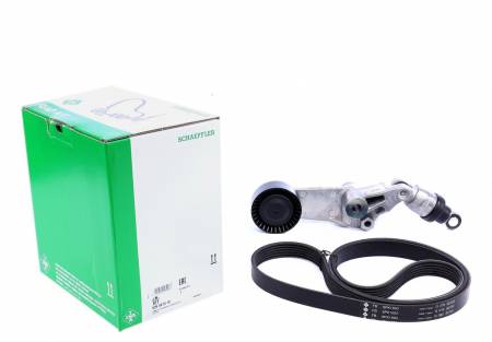 Комплект ременя генератора Toyota Corolla 1.4VVT- i/1.6VVT- i, 08/00 - 03/08, (6PK 1693) 204 529 0473 10 фото товару