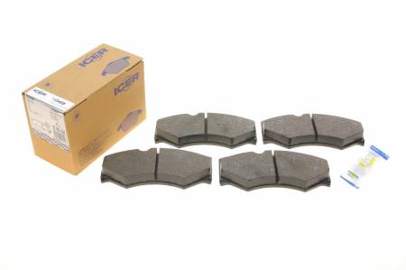 Колодки гальмівні (передні) MB 207-613D 70-96/G-class (W460/W461/W463) 79-/VW LT 78-96 158 140405 фото товару