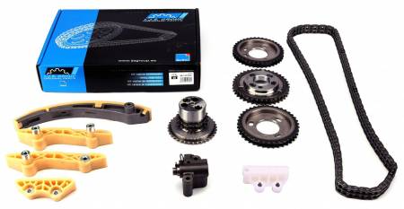 Комплект ланцюга ГРМ Ford Transit 2.4DI/2.2-2.4TDCI 06- (ланцюг, натяжник, шестерня) z=132 4862 40-1121FK фото товару