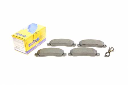 Колодки гальмівні (передні) Renault Trafic 80-01/Opel Arena 97-01 (+датчик) 121 22-0098-0 фото товару