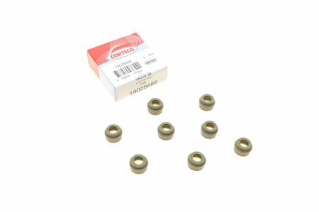 Сальник клапана (впуск/випуск) MB Sprinter 901-906/Vito (W638/639) 2.2CDI (7x10/13,5x8,5) (к-кт 8шт) 140 19025686 фото товару