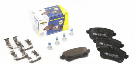 Колодки гальмівні (задні) Renault Scenic III/Grand Scenic III 09- 158 182222 фото товару