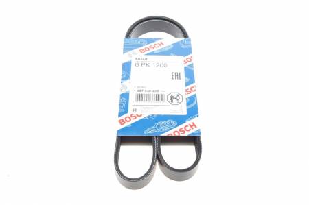 Ремінь генератора Renault Kangoo/Logan/Scenic/Talisman 1.4/1.5 dCi/1.6 03-/Mazda 3/CX-3 1.5/1.8D 15- 30 1 987 948 435 фото товару