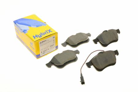 Колодки гальмівні (передні) Fiat Doblo 01-/10-/Opel Combo 12- (+датчики) 121 22-0824-0 фото товару