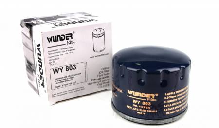 Фільтр масляний Renault Kangoo/Trafic/Opel Vivaro 1.9D/1.5dCi/1.4i/1.6i (64mm) 5011 WY 803 фото товару