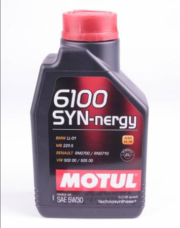 Олива 5W30 Syn-nergy 6100 (1L) (MB 229.5/Renault RN0710/RN0700/VW 502 00/505 00) (107970) 436 838311 фото товару