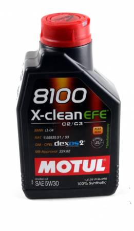 Олива 5W30 X-clean EFE 8100 (1L) (814001) (LL-04/9.55535-S1/S3/229.52/GM DEXOS2/MB 229.52) 436 814001 фото товару