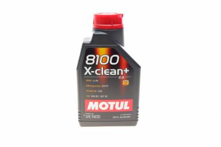 Олива 5W30 X-clean+ 8100 (1л) (LL-04/VW 504 00/507 00/MB 229,51/Porsche C30) (106376/102259) 436 854711 фото товару