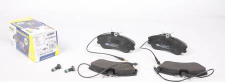 Колодки гальмівні (передні) Citroen Berlingo 96-11/Xsara/Peugeot 306 93-05/Partner 96-15 (+датчики) 158 181136-700 фото товару