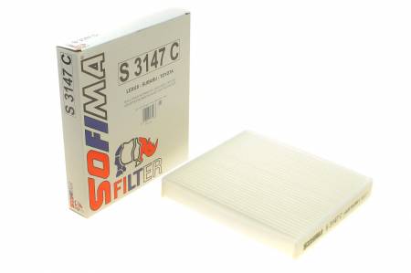 Фільтр салону Subaru Legacy V/Outback/ Toyota Auris/Avensis/Corolla/Camry/Prius/Lexus IS/LS/LX 09- 142 S 3147 C фото товару