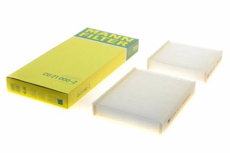 Фільтр салону Citroen C3 09-/C4 Cactus/Peugeot 2008 13-/207 06-15/208 12- (к-кт 2шт.) 4 CU 21 000-2 фото товару