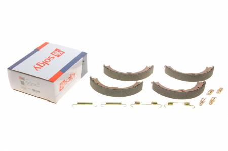 Колодки ручника MB Sprinter/VW Crafter 06- (180x25) (з пружинками) 5000 209051 фото товару