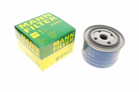 Фільтр масляний Lada/Ford Sierra/Scorpio 2.0/2.8/2.9 87-98 4 W 914/2 фото товару