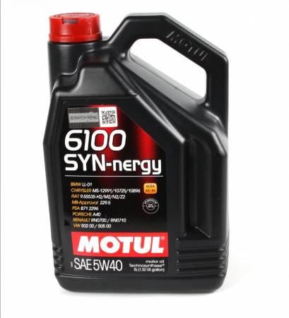 Олива 5W40 Syn-nergy 6100 (5L) (MB 229.5/VW 502 00/505 00/LL-01/RN0710/RN0700) (107979) 436 368351 фото товару