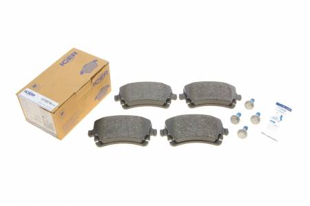 Колодки гальмівні (задні) Audi A3 08-13/A4/A6/A8 02-11/VW T5/Multivan V 03-15 158 181674-204 фото товару