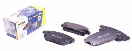 Колодки гальмівні (передні) Nissan Rogue 10-13/Chevrolet Cruze/Opel Astra 09-/Zafira C/Mokka 11- 158 181939-202 фото товару