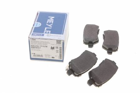 Колодки гальмівні (задні) Opel Combo 01- (з датчиком) 144 025 234 1715/W фото товару