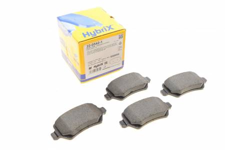 Колодки гальмівні (задні) Opel Astra H 04-/Combo 01-/Zafira B 05-15 121 22-0542-1 фото товару