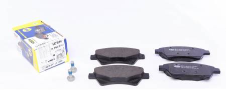 Колодки гальмівні (передні) Renault Megane II 03-/Scenic II 05-08/Grand Scenic II/III 04- 158 181649-701 фото товару