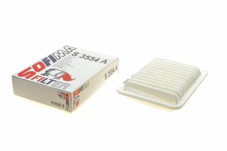 Фільтр повітряний Toyota Auris/Avensis/Corolla/RAV 4 III/RAV 4 IV/Yaris 1.2-2.0 07- 142 S 3554 A фото товару