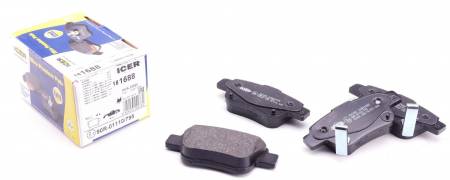 Колодки гальмівні (задні) Toyota Avensis 03-08/Corolla Verso 04-09 158 181688 фото товару