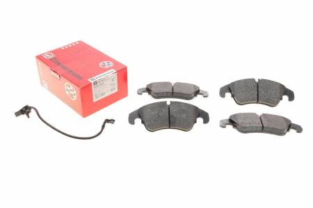 Колодки гальмівні (передні) Audi A4 07-18/A5 07-/Q5 13-17 (+датчик) (Lucas/TRW) 86 247431903 фото товару