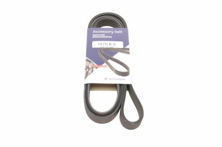 Ремінь генератора Audi A4 1.6-2.0 00-08 (6PK1570) 239 1570 K 6 фото товару