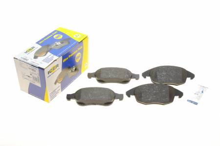Колодки гальмівні (передні) Citroen C4 07-/Berlingo 05-/DS4/DS5 11-/Peugeot 5008 09-/Partner 08- 158 181852 фото товару