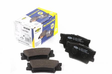 Колодки гальмівні (задні) Toyota Camry/Rav4 IV 05-/Avalon 12-18/Lexus ES 06-18 158 181761 фото товару