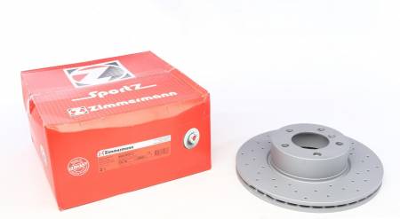 Диск гальмівний (передній) BMW 3 (E90) 05-11 (312x24) (з покриттям) (з отвором) (вент.) 86 150.2900.52 фото товару