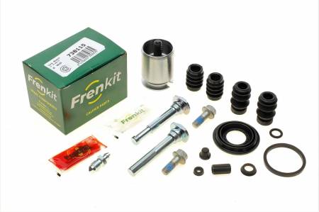 Ремкомплект супорта (заднього) (L) VW Caddy III 04-15 (d=38mm) (Bosch) (+поршень/направляюча) 380 738115 фото товару